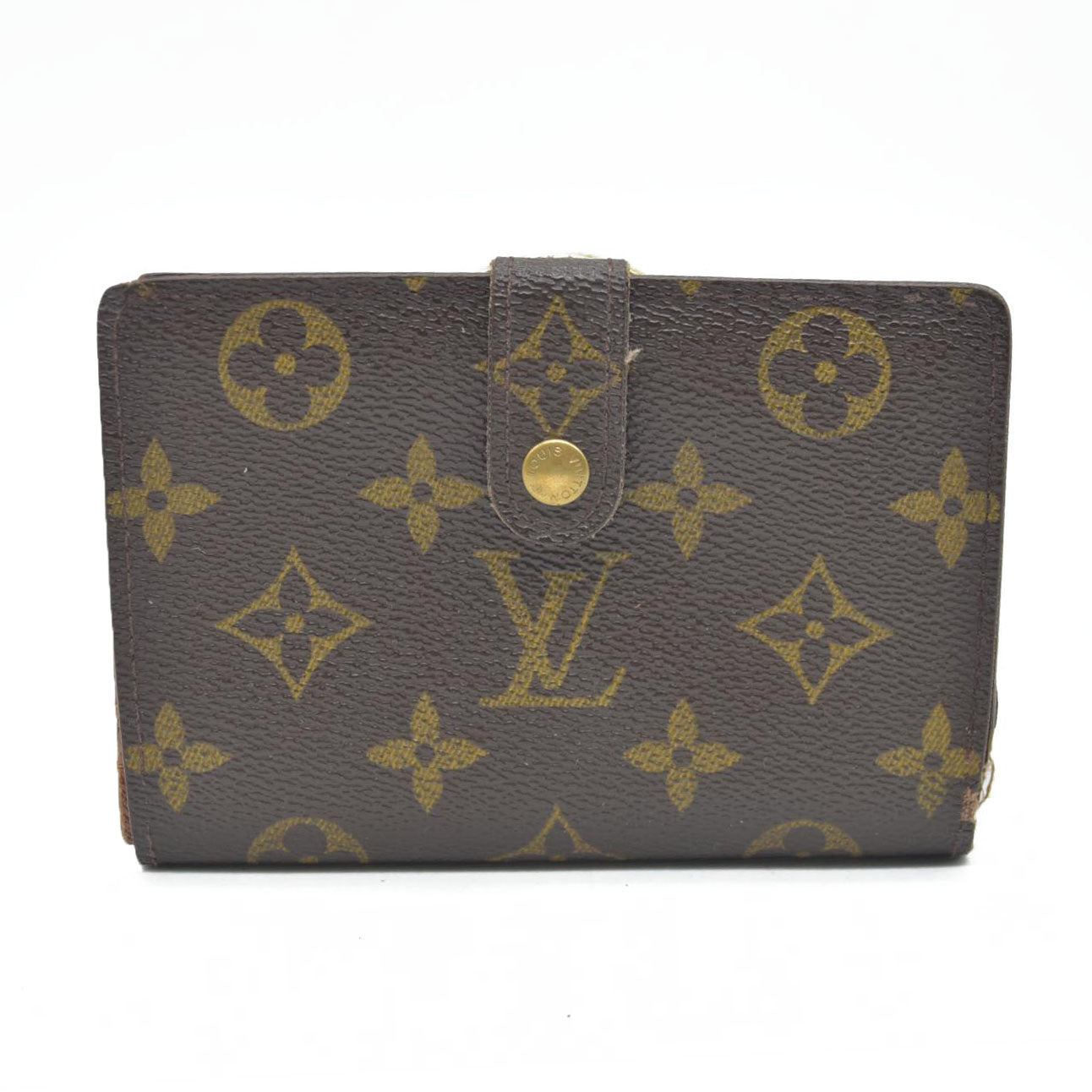AUCTION $750 Louis Vuitton  Monogram French Purse Wallet