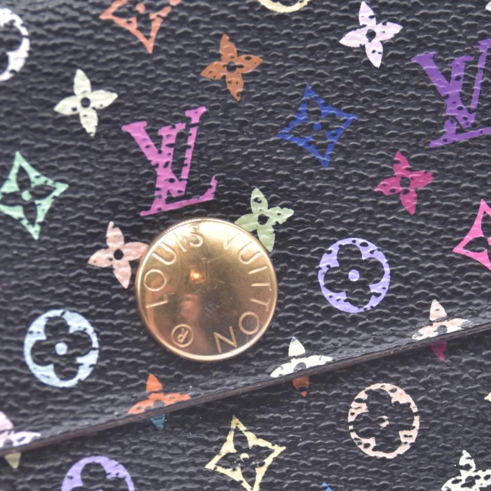 $850 2011 Louis Vuitton Monogram Multicolor Portefeiulle Sarah Long Bifold Wallet CA3171 CONSIGNMENT