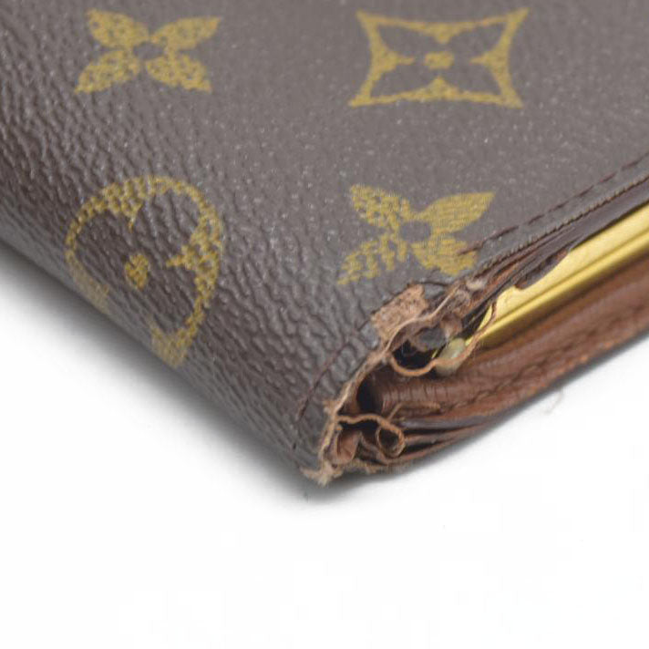 AUCTION $750 Louis Vuitton  Monogram French Purse Wallet