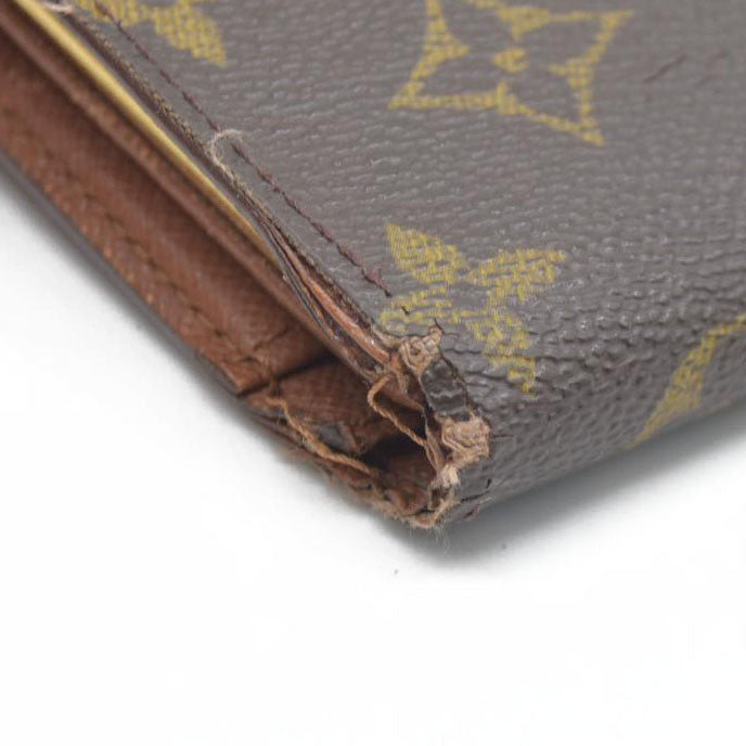AUCTION $750 Louis Vuitton  Monogram French Purse Wallet