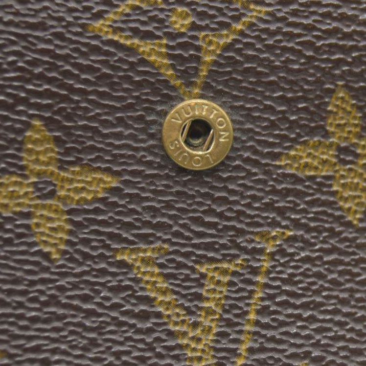 AUCTION $750 Louis Vuitton  Monogram French Purse Wallet