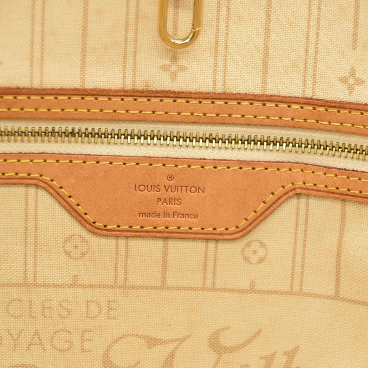 LOUIS VUITTON  Damier Azur Neverfull MM