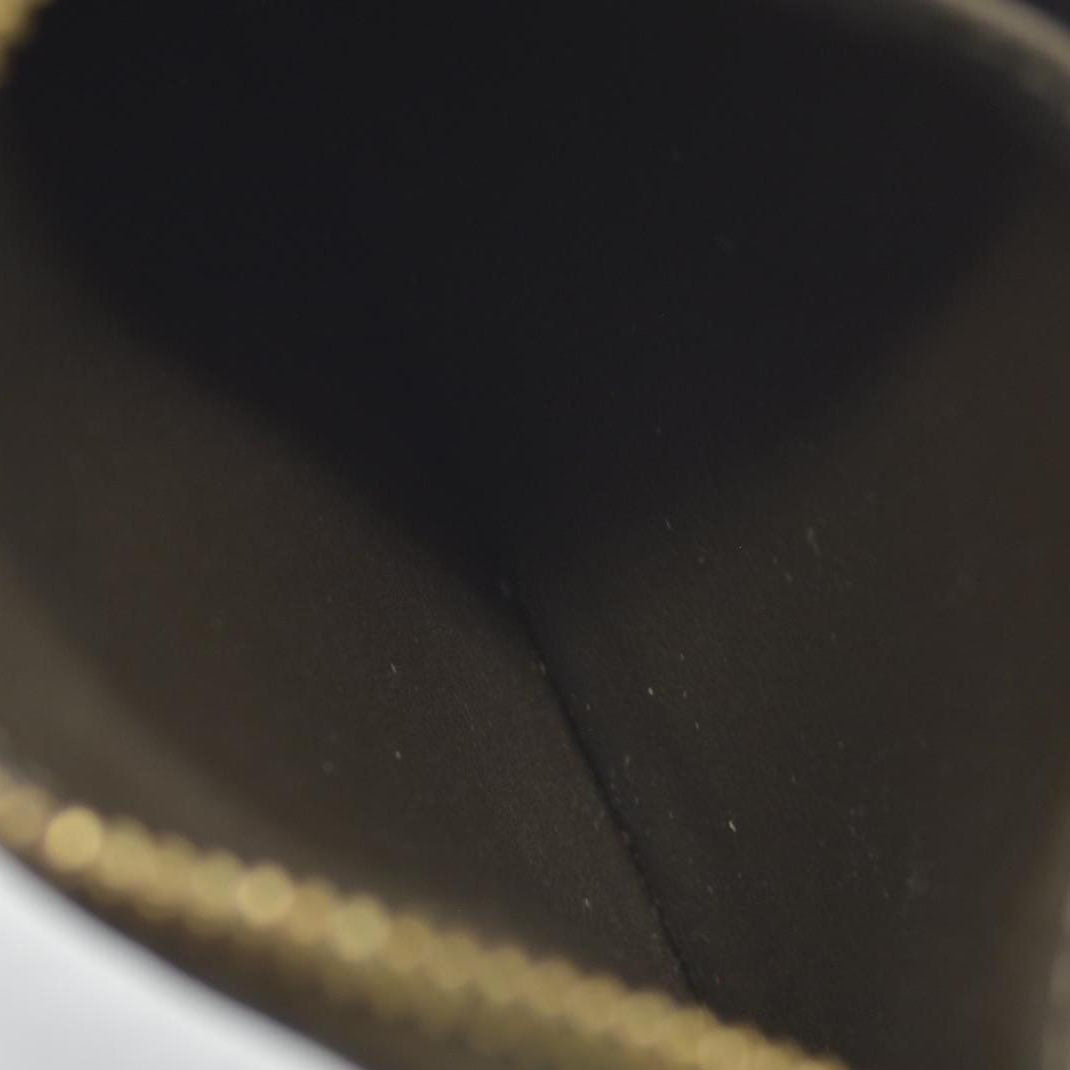 $520 Louis Vuitton Monogram Vernis Vernis Patent Leather Zippy Compact Wallet CONSIGNMENT