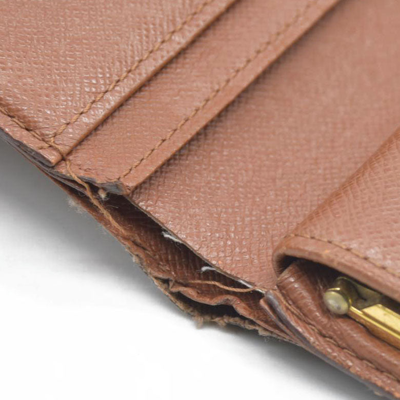 AUCTION $750 Louis Vuitton  Monogram French Purse Wallet