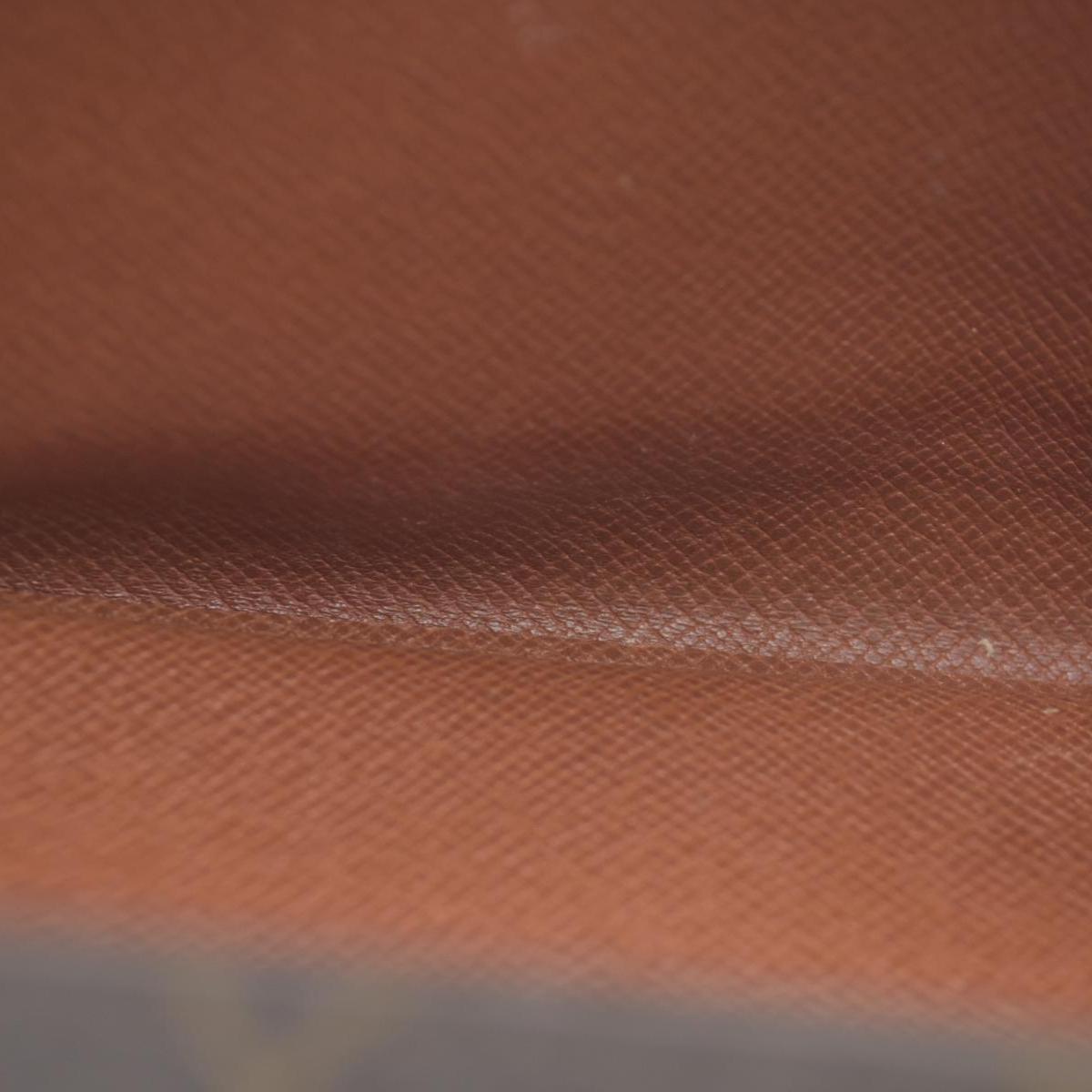 $775 Louis Vuitton Monogram Portefeiulle Sarah Long Bifold Wallet Brown CONSIGNMENT