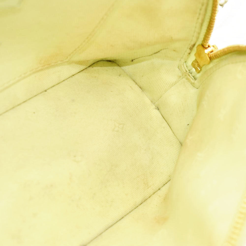 LOUIS VUITTON Calfskin Bubblegram Alma BB Light Green