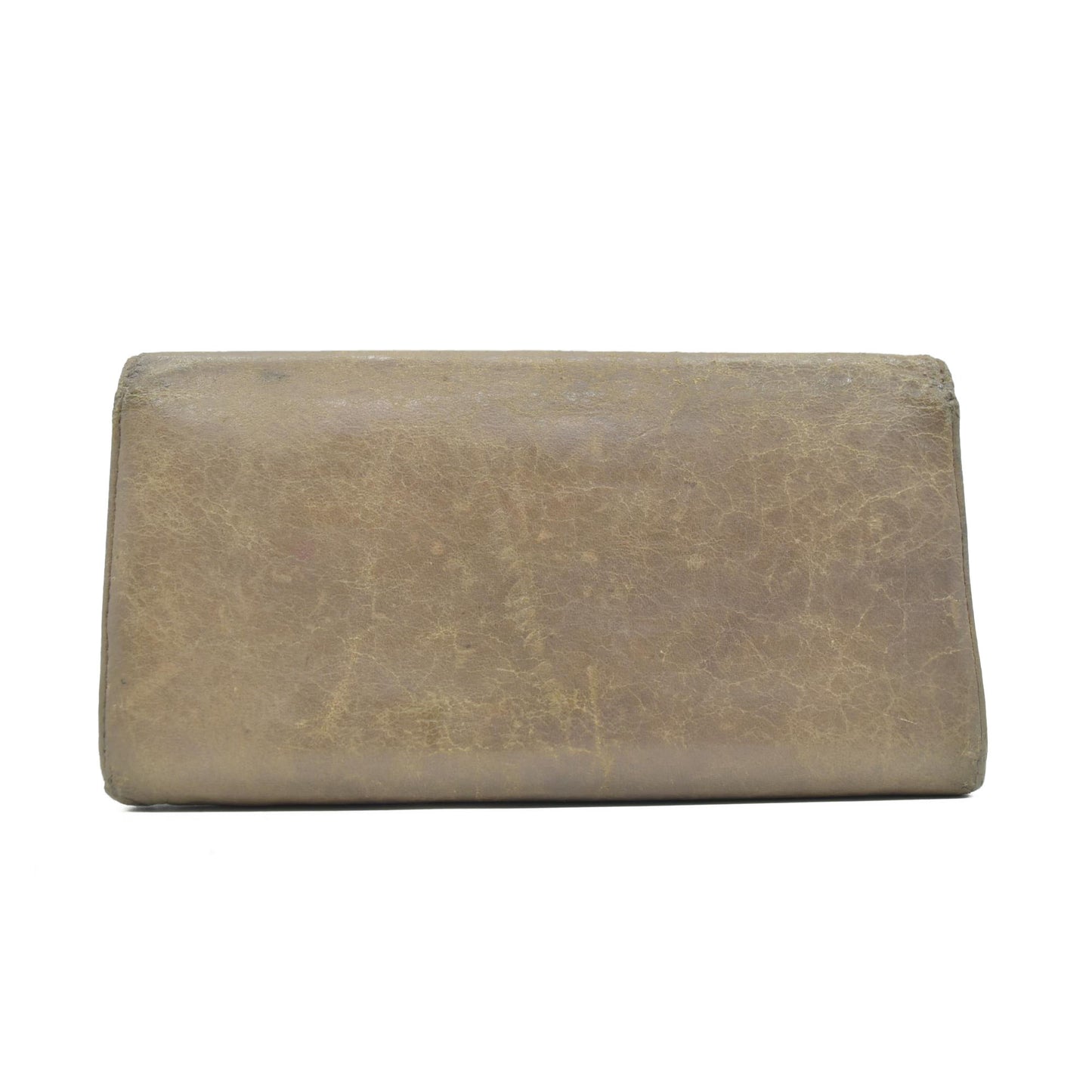 Balenciaga Agneau Classic Hardware Money Wallet Beige Nougatine CONSIGNMENT