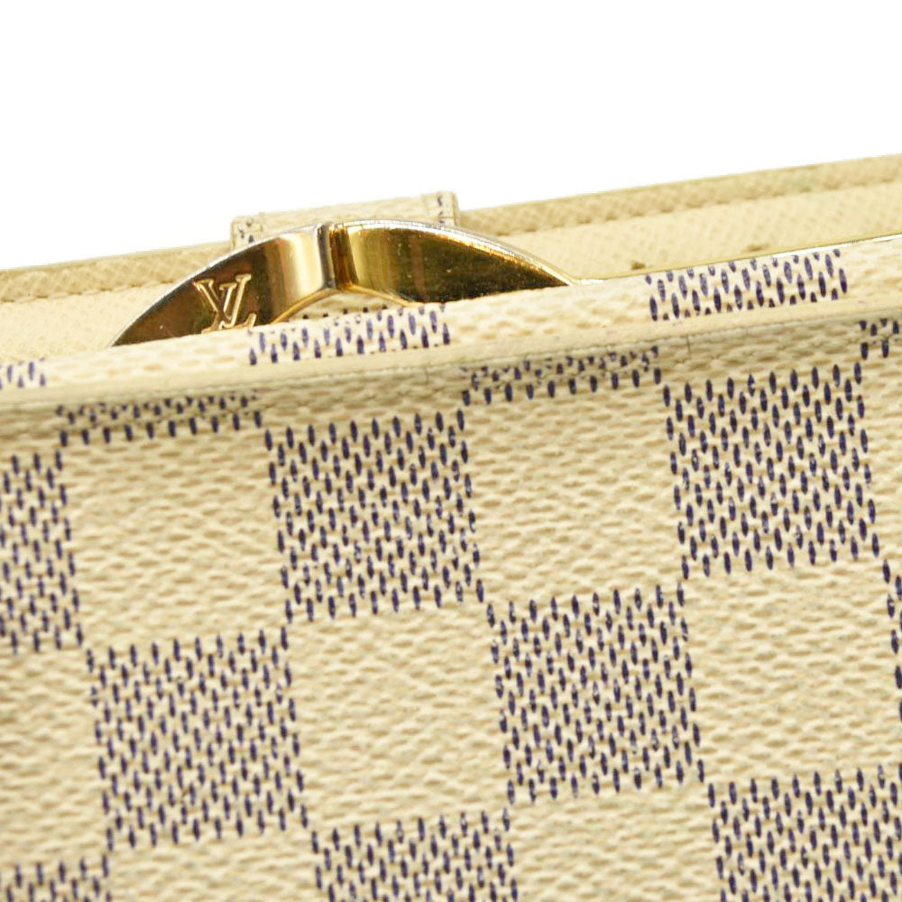 Louis Vuitton  Damier Azur French Purse Wallet MI1057
