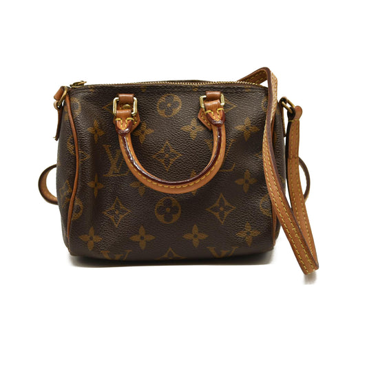 LOUIS VUITTON Monogram Nano Speedy TS4187