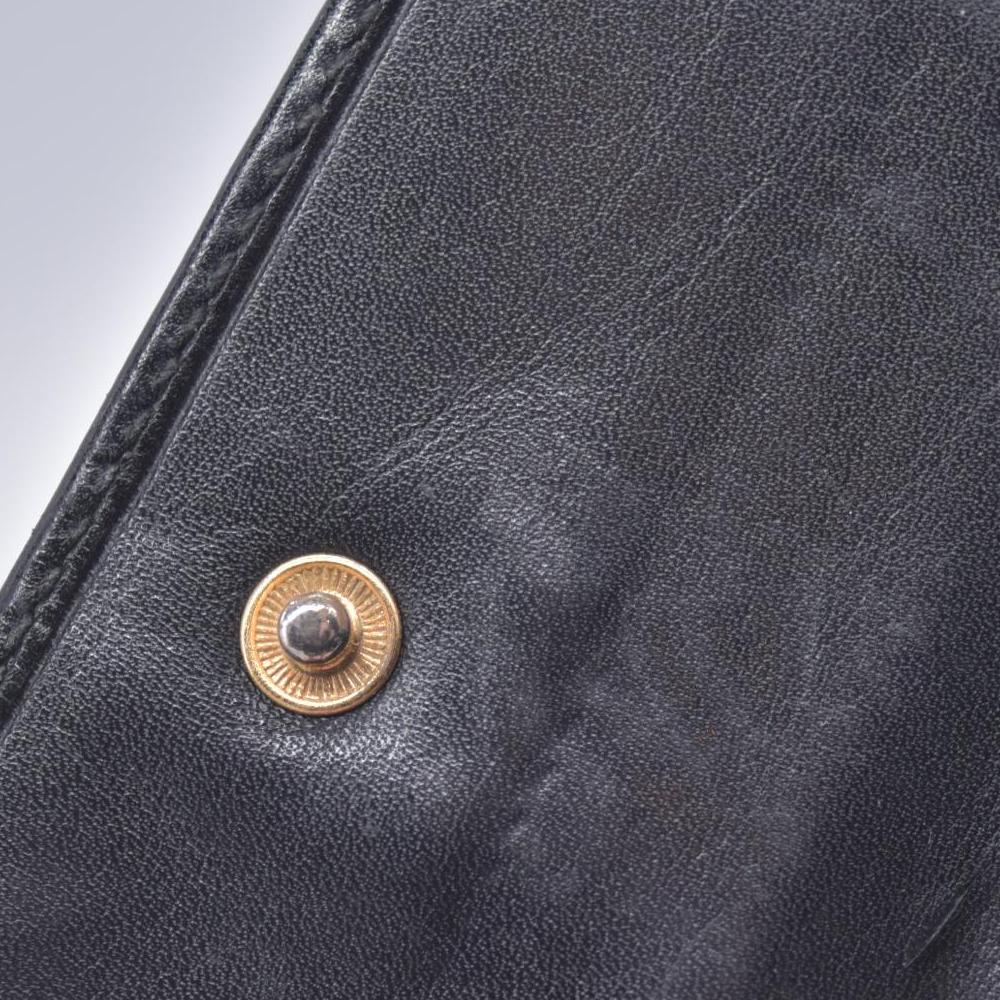 $380 GUCCI Microguccissima Canvas Interlocking GG 6-Key Case Black CONSIGNMENT 10021204