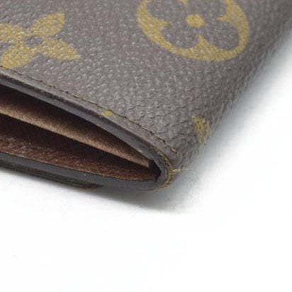 AUCTION $550 Louis Vuitton  Monogram Porte-Monnaie Tresor Wallet