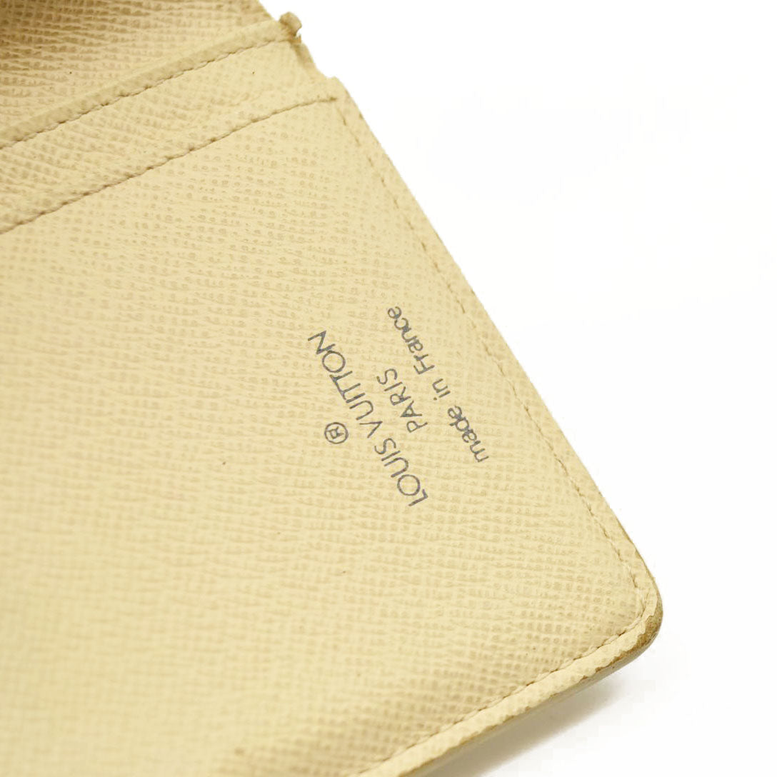 Louis Vuitton  Damier Azur French Purse Wallet MI1057