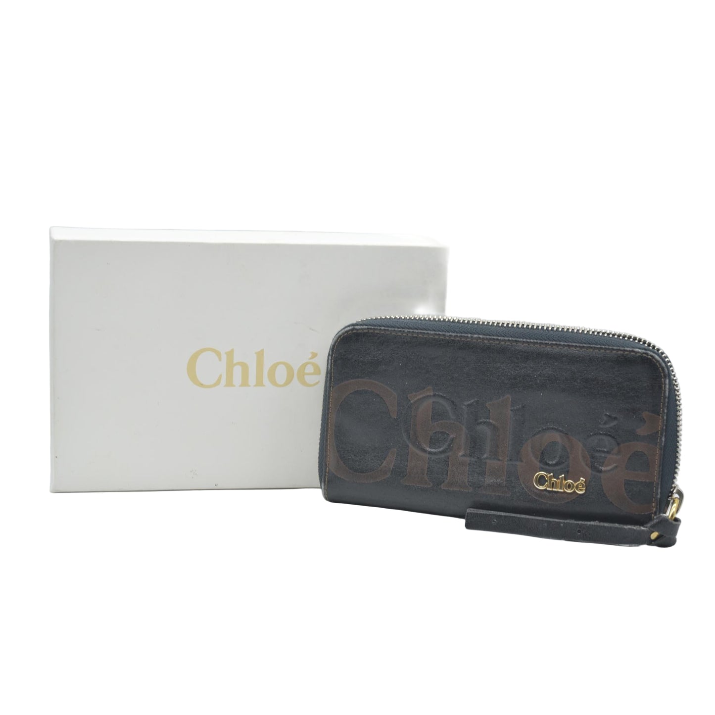 Chloe  Leather Eclipse Zipped Wallet