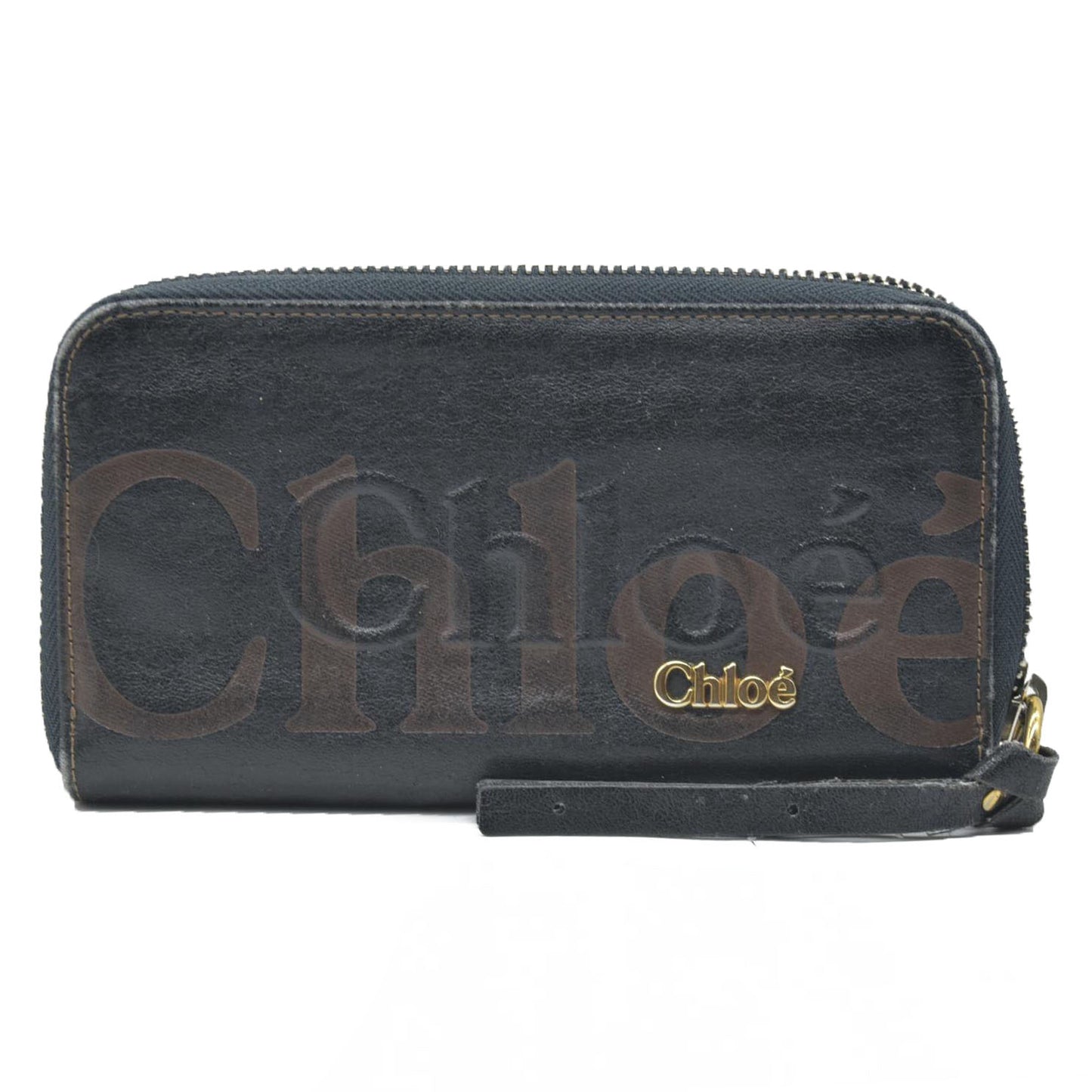 Chloe  Leather Eclipse Zipped Wallet