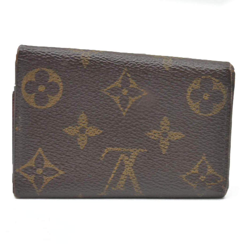 AUCTION $345 Louis Vuitton Monogram Multicles 6 Ring Key Case Brown CT2133