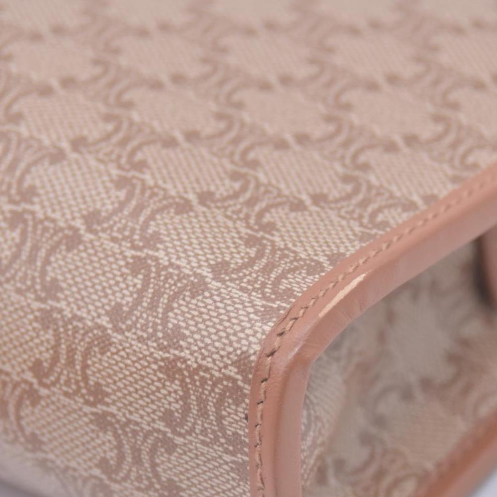 Celine Macadam Mini Cosmetic Pouch Brown CONSIGNMENT 10021236
