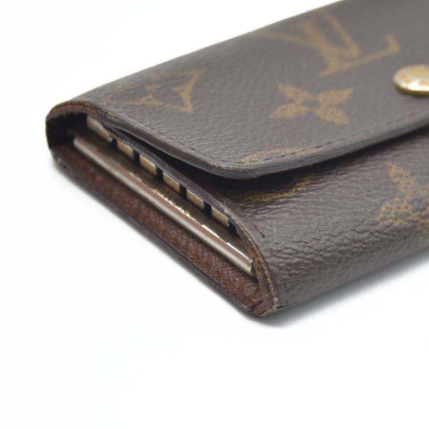 AUCTION $345 Louis Vuitton Monogram Multicles 6 Ring Key Case Brown CT2133