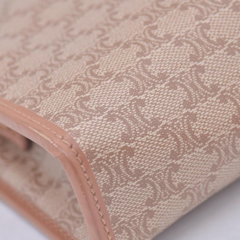 Celine Macadam Mini Cosmetic Pouch Brown CONSIGNMENT 10021236