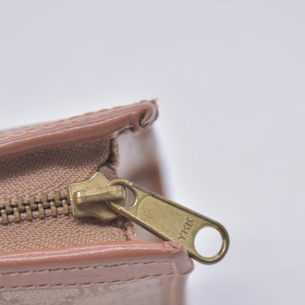 Celine Macadam Mini Cosmetic Pouch Brown CONSIGNMENT 10021236