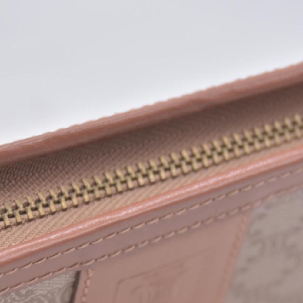Celine Macadam Mini Cosmetic Pouch Brown CONSIGNMENT 10021236
