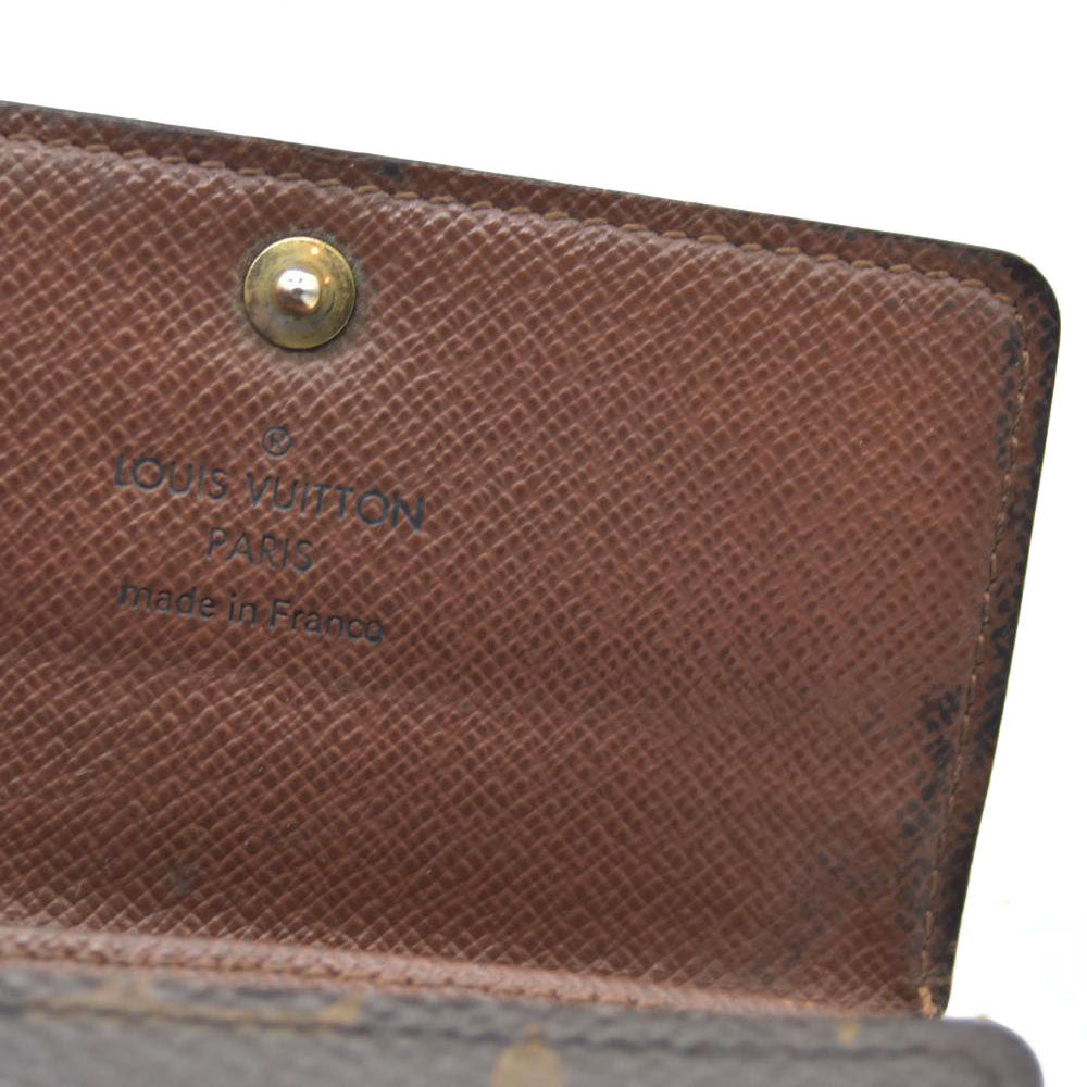 AUCTION $345 Louis Vuitton Monogram Multicles 6 Ring Key Case Brown CT2133