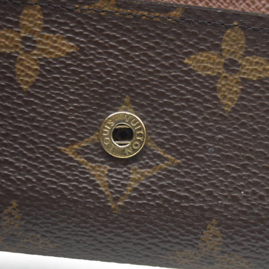 AUCTION $345 Louis Vuitton Monogram Multicles 6 Ring Key Case Brown CT2133