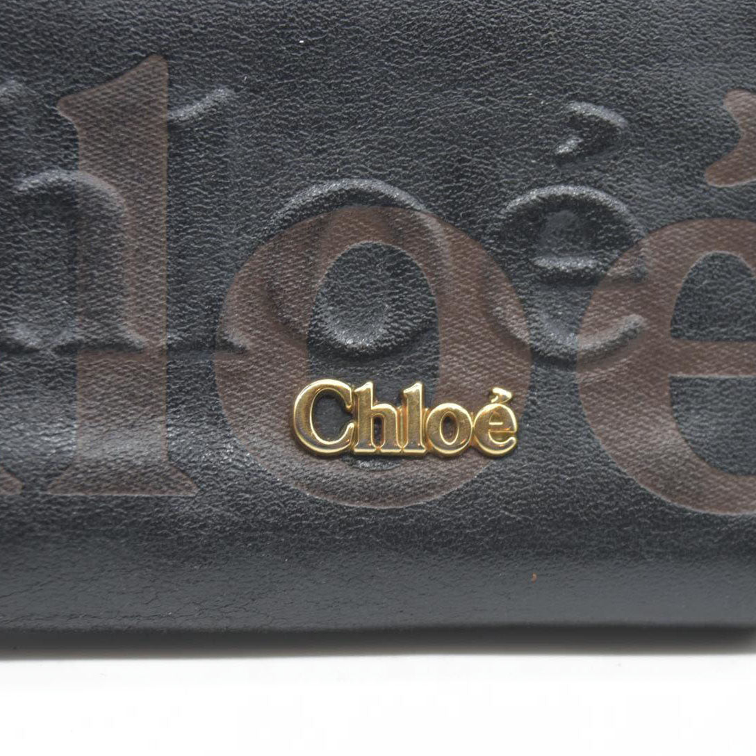 Chloe  Leather Eclipse Zipped Wallet