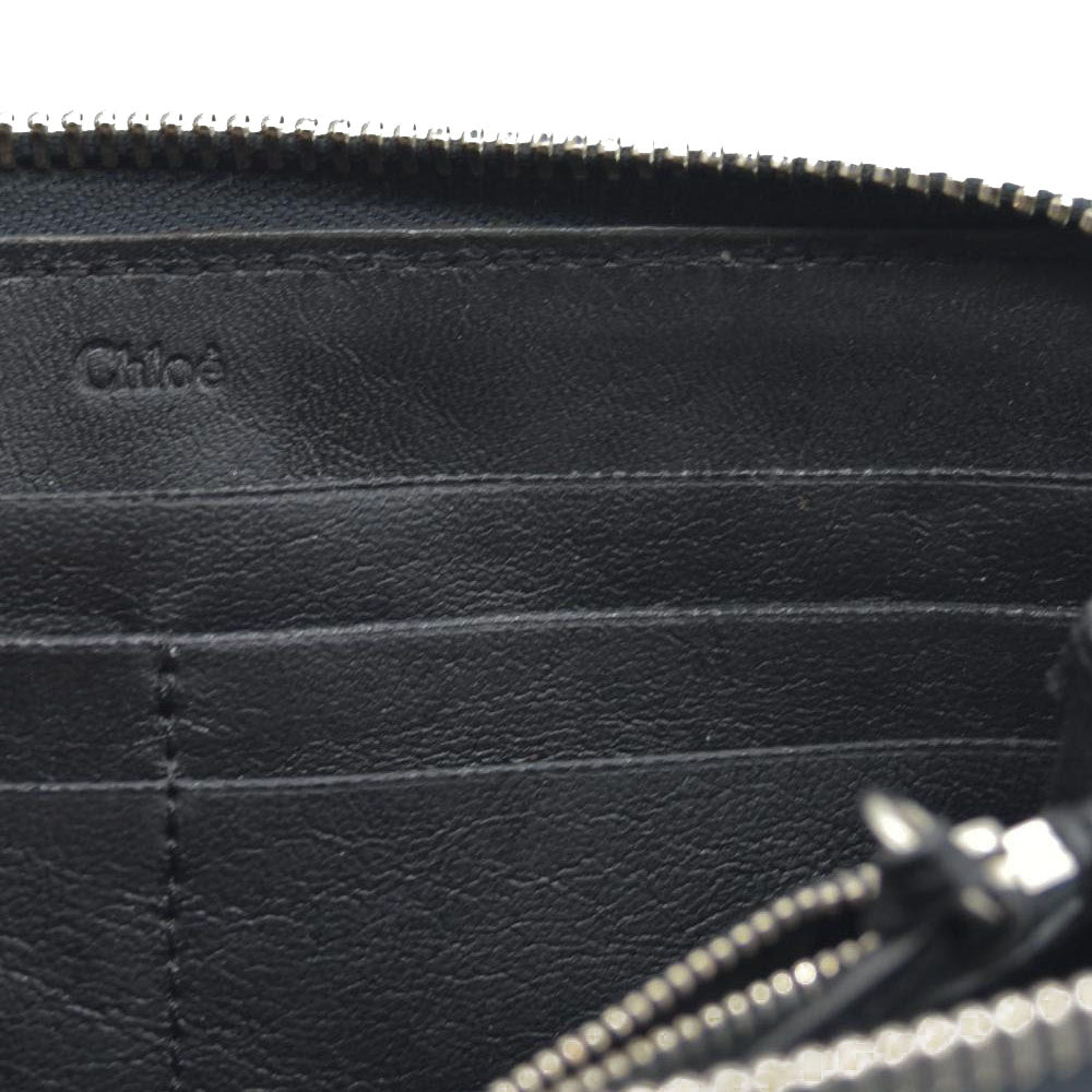 Chloe  Leather Eclipse Zipped Wallet