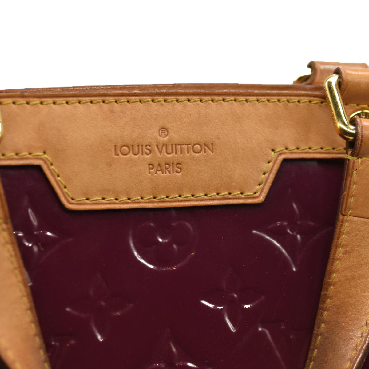 Louis Vuitton Vernis Brea MM Rouge Fauviste SR0164