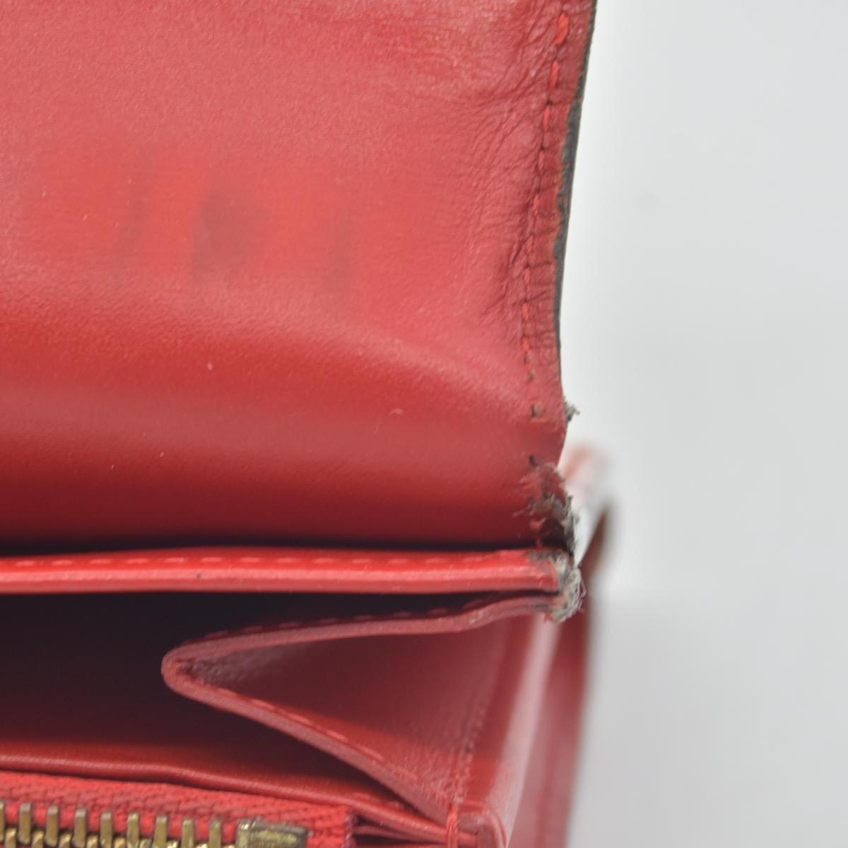 LOUIS VUITTON Vernis Sweet Monogram Sarah Wallet NM Wallet Pomme D'Amour CONSIGNMENT