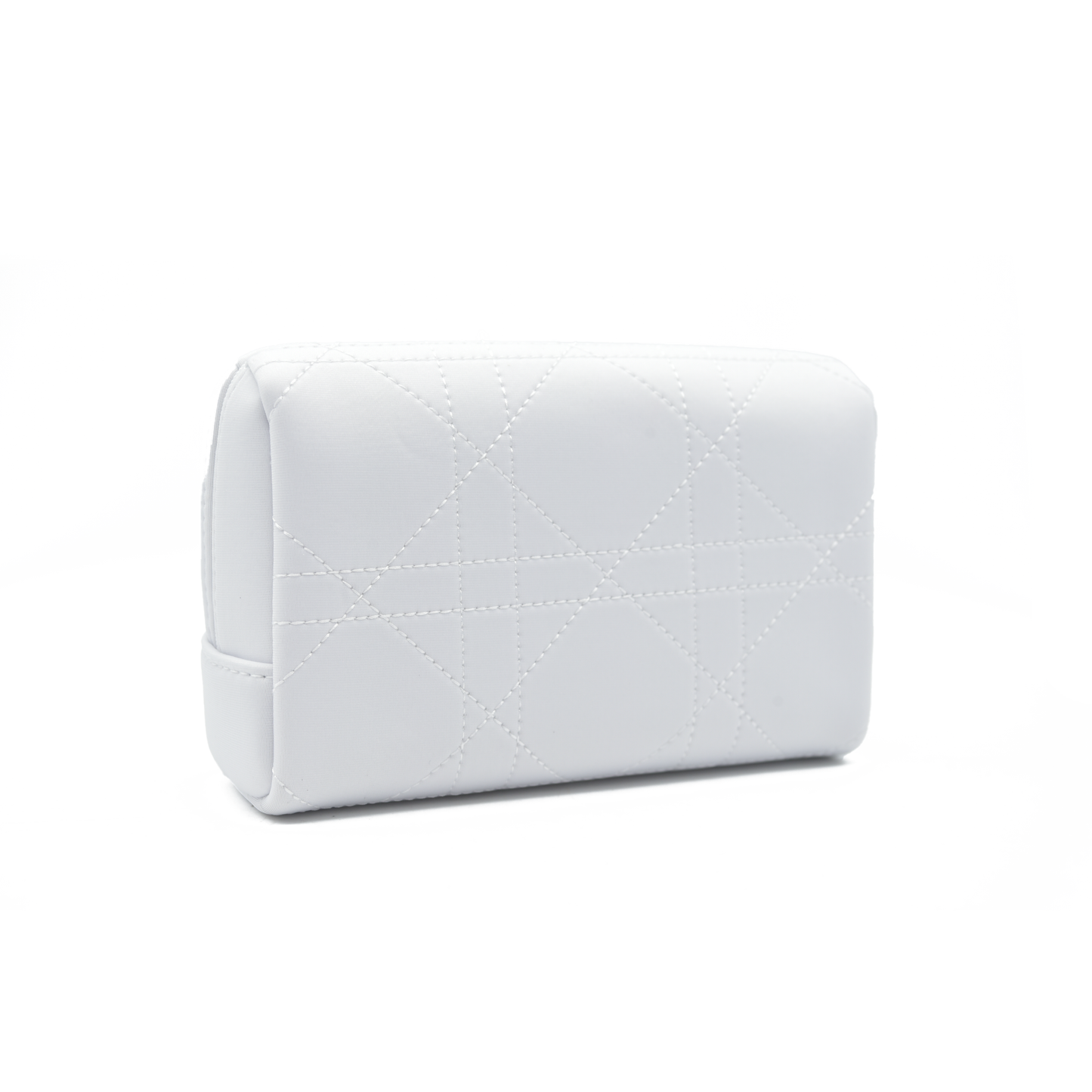Dior GWP White Cosmetic Pouch with Logo