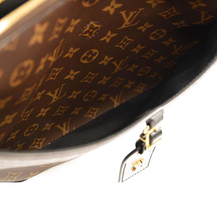 USED Louis Vuitton Monogram Odeon MM Black