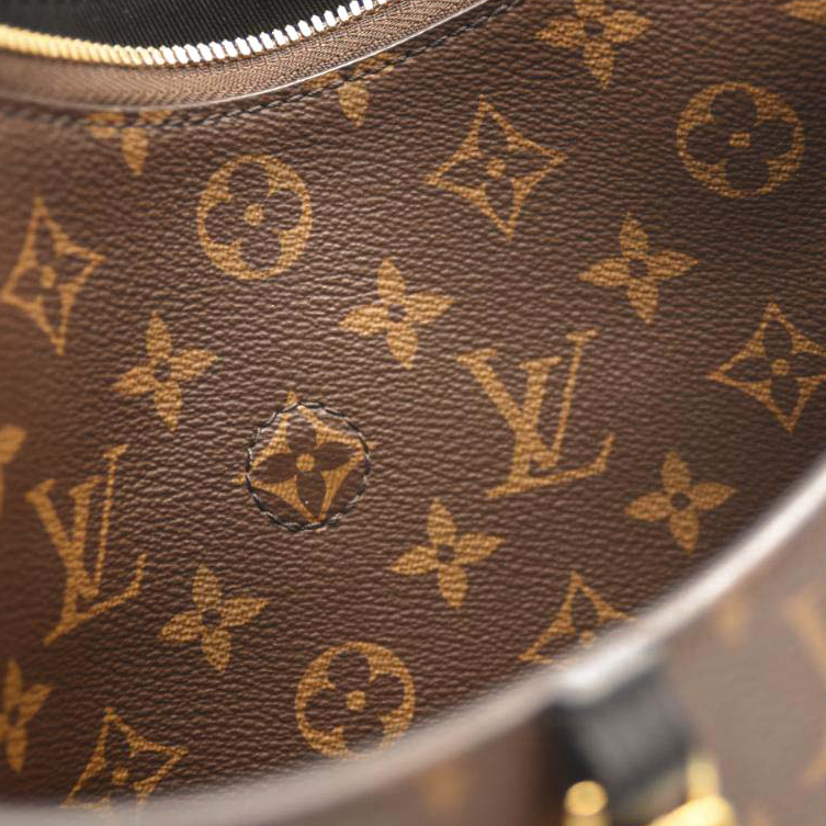 USED Louis Vuitton Monogram Odeon MM Black