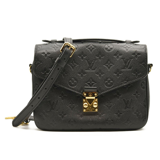 LOUIS VUITTON Empreinte Pochette Metis Black DU0119