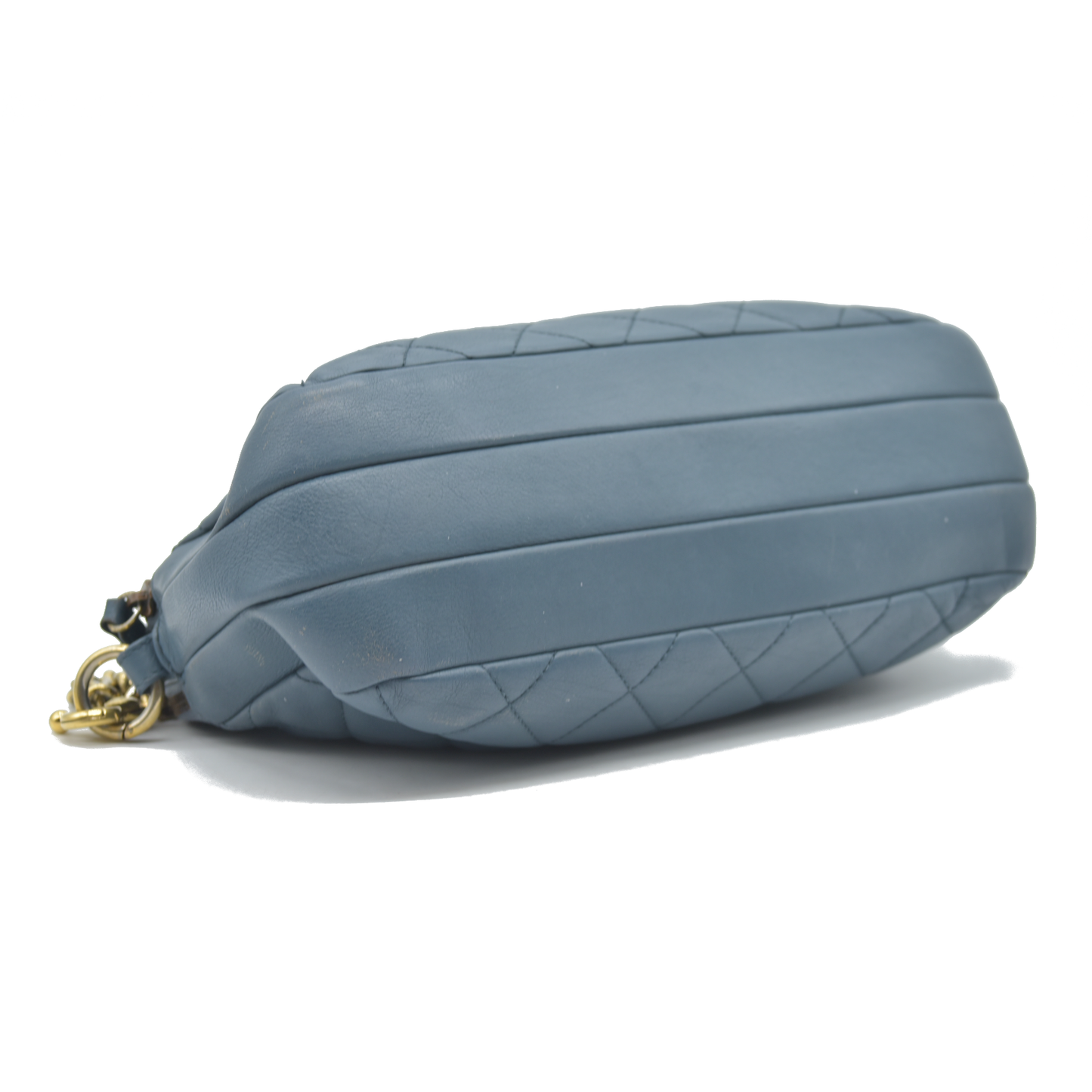 Chanel CC Crown Double Zip Bag Blue 2013 $3200