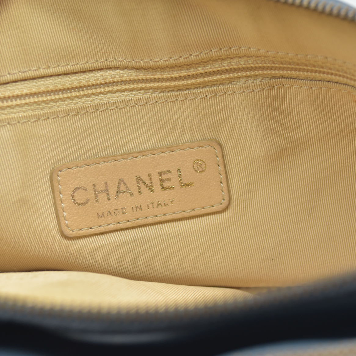 Chanel CC Crown Double Zip Bag Blue 2013 $3200