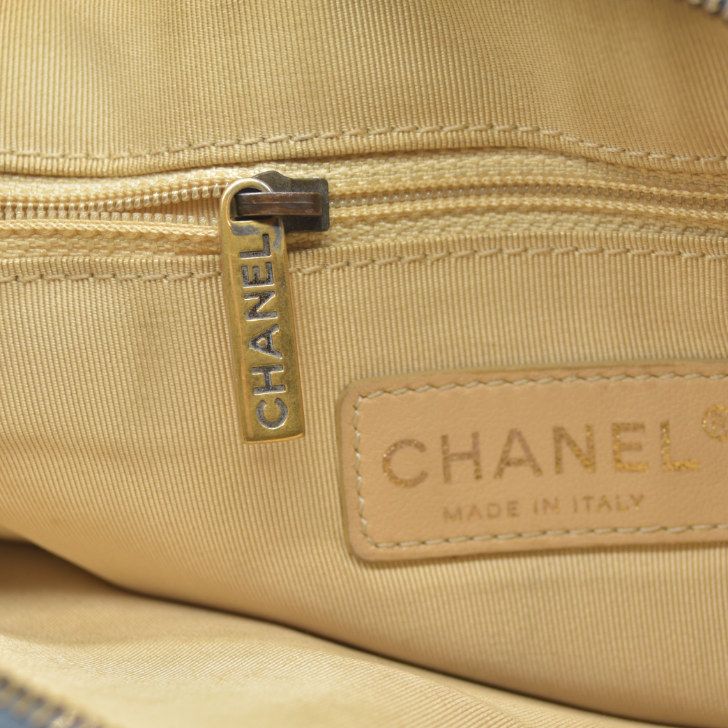 Chanel CC Crown Double Zip Bag Blue 2013 $3200