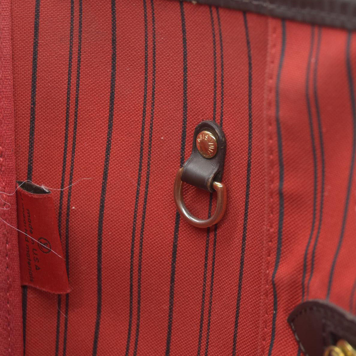 $2130 Louis Vuitton 2020 Damier Ebene Neverfull MM