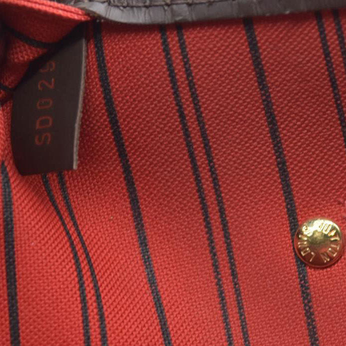 $2130 Louis Vuitton 2020 Damier Ebene Neverfull MM