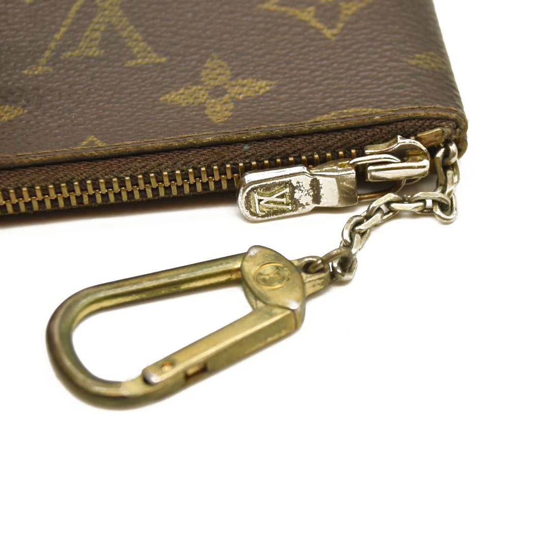 Louis Vuitton  Monogram Key Pouch 0990ET