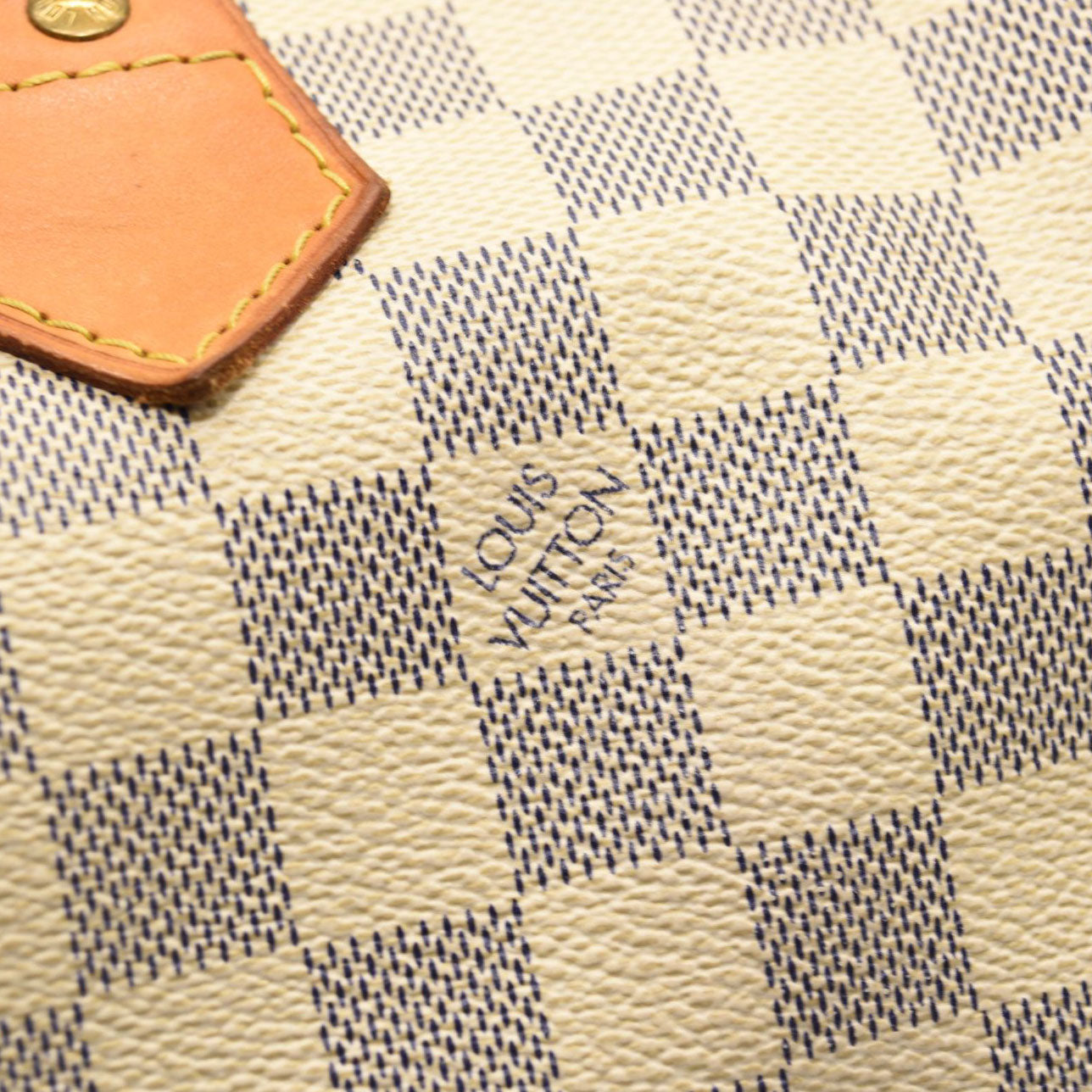 LOUIS VUITTON Louis Vuitton Damier Azur Canvas Speedy 30 Bag