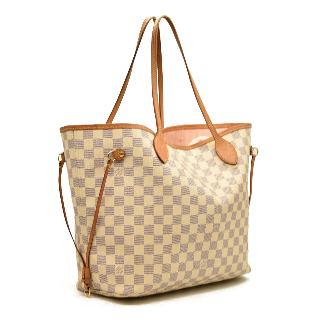 Louis Vuitton  Damier Azur Neo Neverfull MM Rose Ballerine RFID