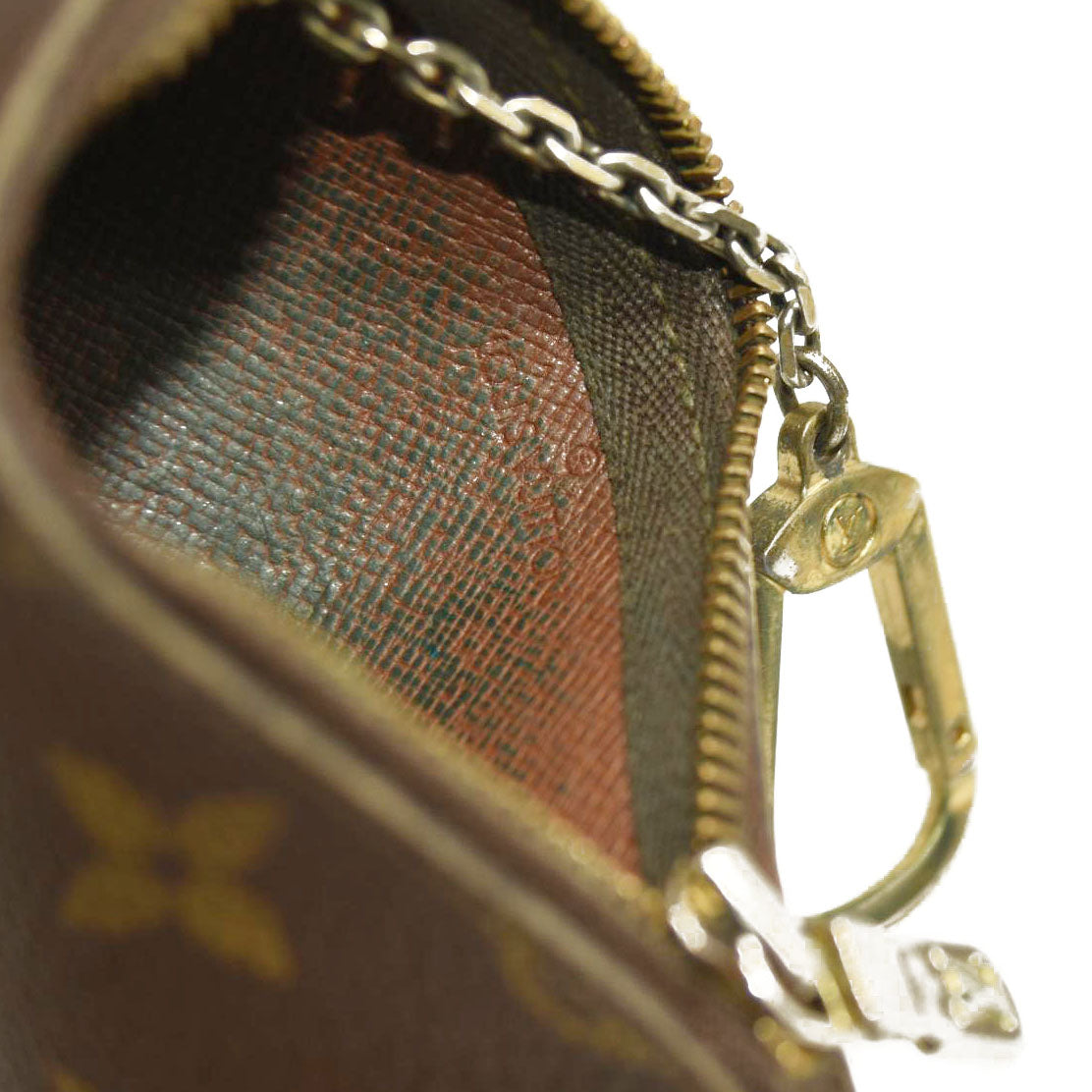 Louis Vuitton  Monogram Key Pouch 0990ET