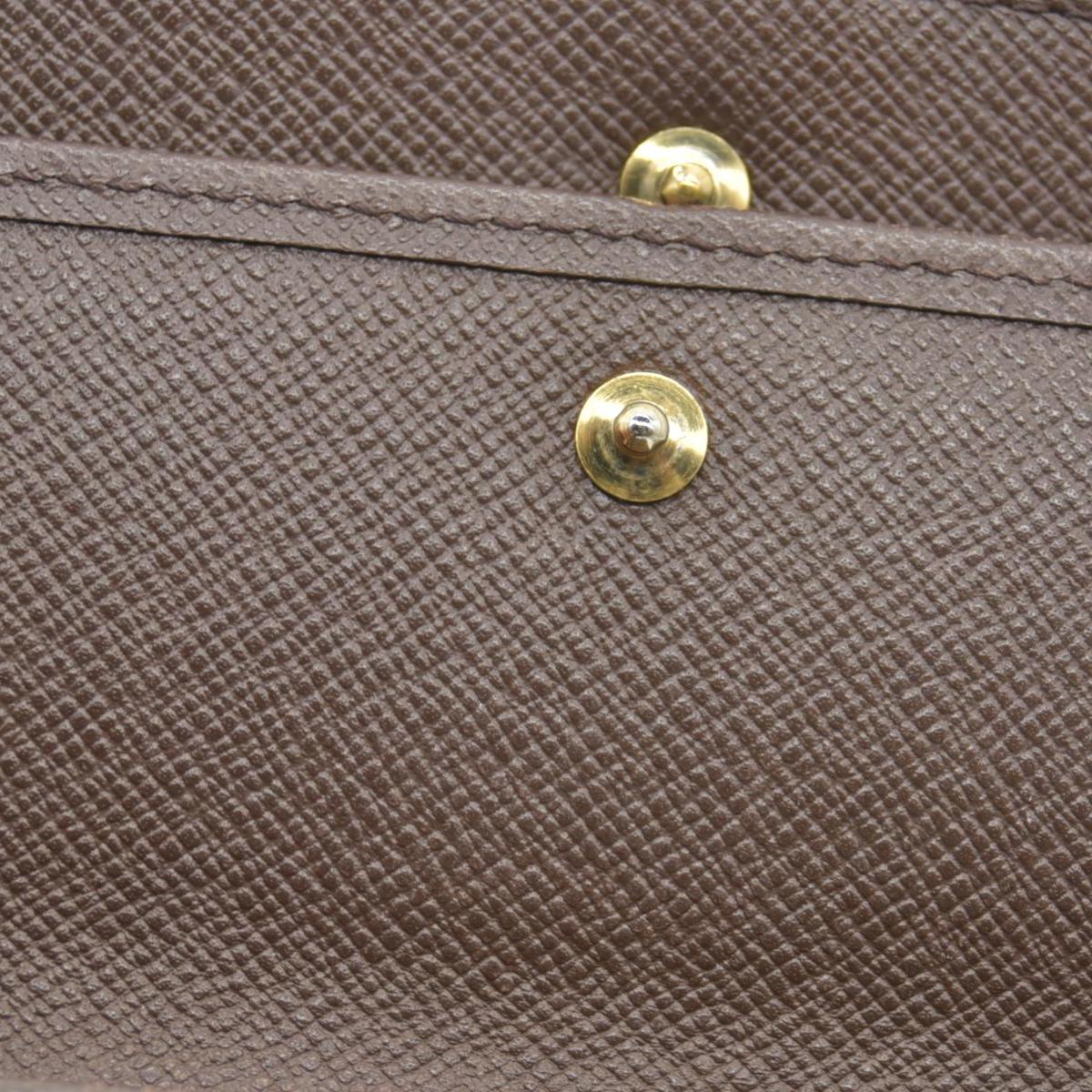 $775 2003 Louis Vuitton Damier Ebene Sarah Wallet CONSIGNMENT TH0063