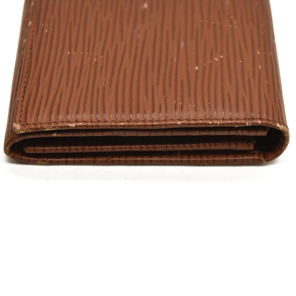 FENDI Vintage Long Wallet Leather Brown
