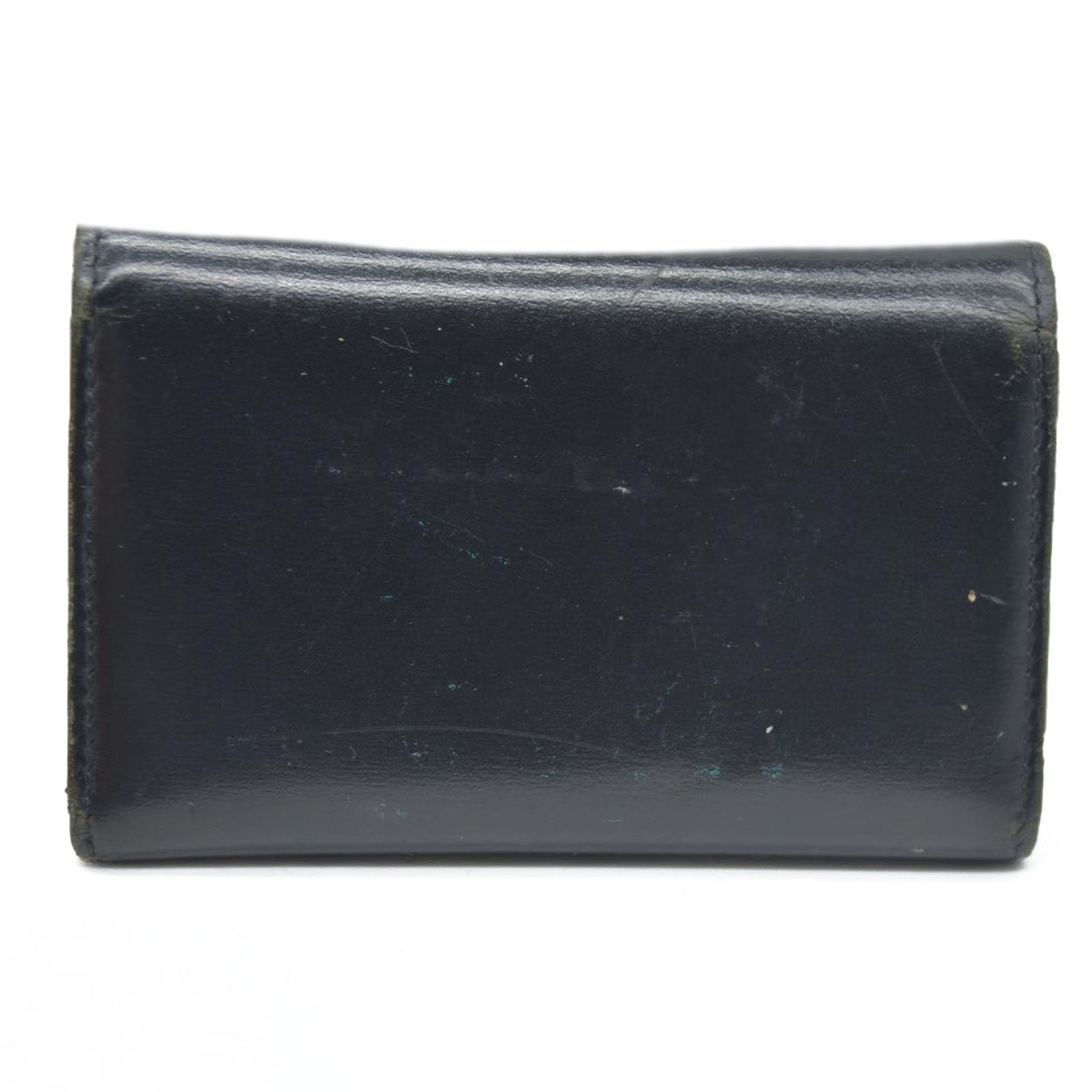 AUCTION $390 Pasha de Cartier Leather 6 Ring Key Case Black