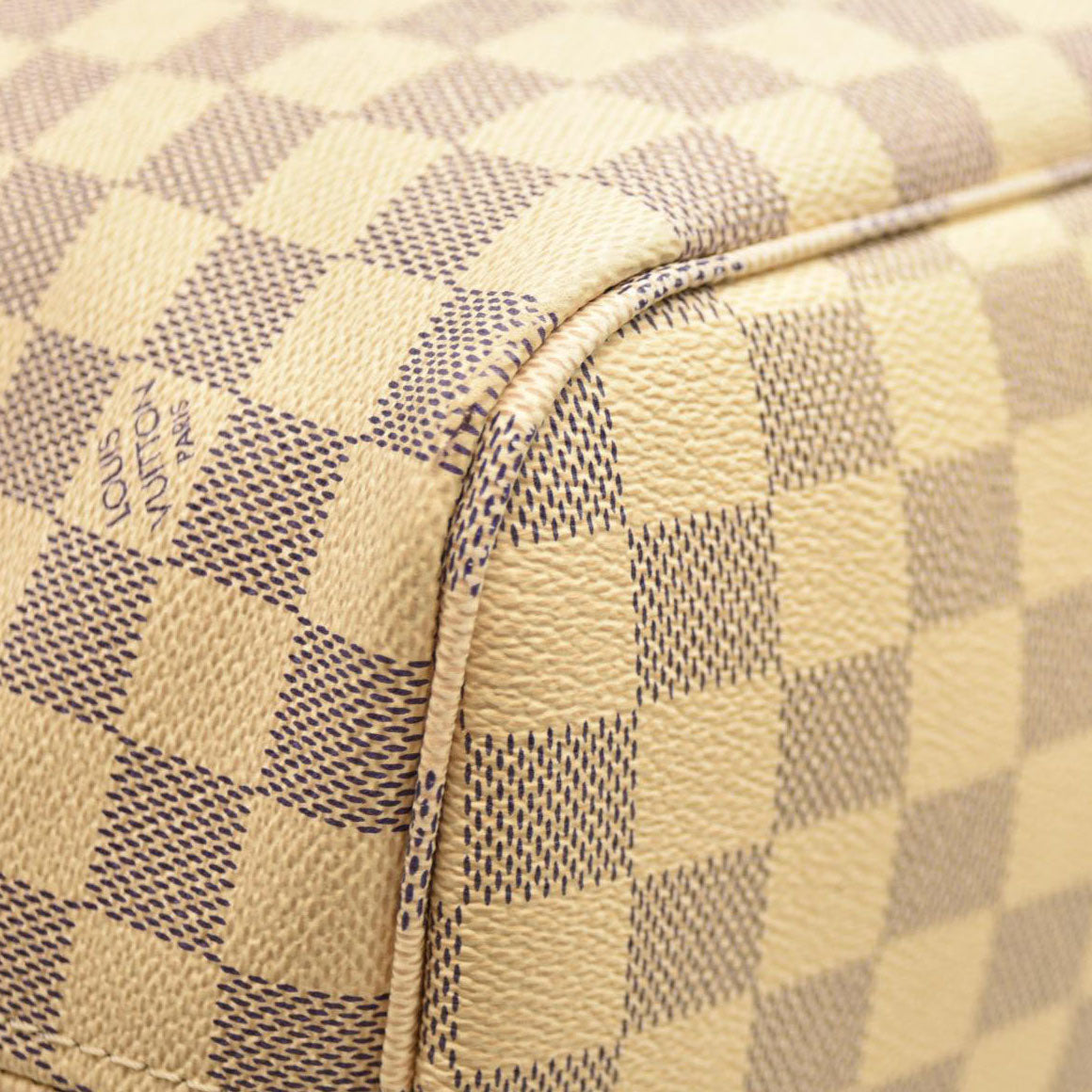 Louis Vuitton  Damier Azur Neo Neverfull MM Rose Ballerine RFID