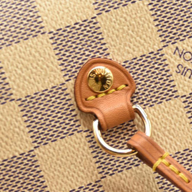 Louis Vuitton  Damier Azur Neo Neverfull MM Rose Ballerine RFID