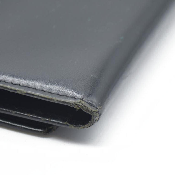 AUCTION $390 Pasha de Cartier Leather 6 Ring Key Case Black