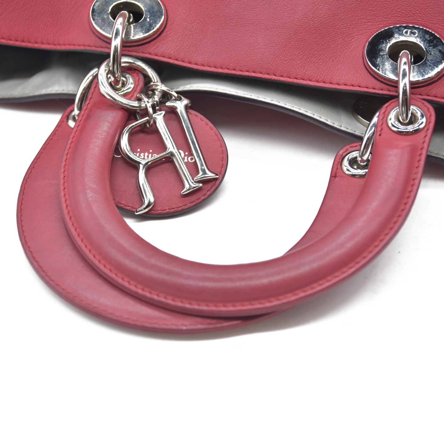 $5100 Christian Dior Smooth Calfskin Large Diorissimo Tote Pink 09MA0172
